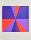 Max Bill, Ohne Titel, 1967, Farbserigrafie auf Bristol-Karton