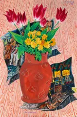 Jörg Immendorff, Auktion 401, Los 189, 1992, Öl auf Leinwand