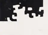 Eduardo Chillida, Auktion 404, Los 579, 1979, Holzschnitt auf Barker (Wasserzeichen)
