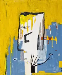 Tjorg Douglas Beer, Auktion 404, Los 916, 2006, Mischtechnik auf Leinwand