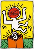 Keith Haring, Auktion 401, Los 343, 1987, Farbserigrafie auf leichtem Karton