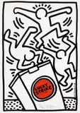 Keith Haring, Auktion 401, Los 342, 1987, Farbserigrafie auf leichtem Karton