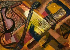Auktion 404, Los 674 by Wilhelm Imkamp, 1948, Öl auf Velin, sold Dec 2017
