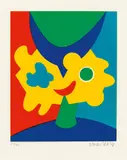Otmar Alt, Auktion 404, Los 521, 1967, Farbserigrafie auf Karton