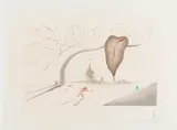 Auktion 404, Los 433 by Salvador Dalí, 1972, Farbige Kaltnadelradierung auf ARCHES FRANCE (Wasserzeichen), sold Dec 2017