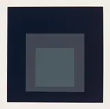 Auktion 404, Los 402 by Josef Albers, 1965, Farbserigrafie auf Velin, mittig gefalzt, sold Dec 2017