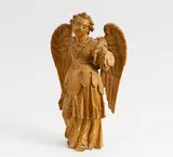Süddeutscher Meister, Auktion 407, Los 550, Lindenholz. Fragment. Ungefasst. Maße: Jeweils 45cm