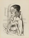 Max Beckmann, Auktion 404, Los 410, 1921, Lithografie auf Velin