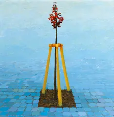 Auktion 414, Los 651 by Peter Grämer, 1974, Öl auf Leinwand, sold Jun 2018