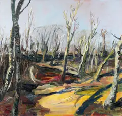 Auktion 411, Los 149 by Klaus Fußmann, 1981, Öl auf Leinwand, sold May 2018