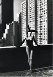 "Elsa Peretti's Portrait als 'bunny' auf der Terasse ihrer New Yorker Wohnung" by Helmut Newton, Gelatinesilberabzug, sold Jan 2018