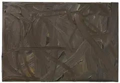 Vermalung (braun) by Gerhard Richter, 1972, Öl auf Leinwand, sold Nov 2017