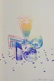 Committee 2000 by Andy Warhol, 1982, Farbserigrafie auf Lenox Museumskarton, sold Feb 2018