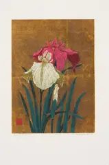 Kazutoshi Sugiura, Auktion 406, Los 2642, 1980, Siebdruck mit Blattgold