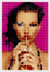 Sarah Morris, KTMSS, 2000, C-Print