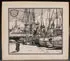 Boris Zvorykin, Solovestkiy Monastery on the White Sea, Pen and ink on paper