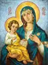 Grigorije Samojlov, Icon of the Mother of God, Oil on canvas
