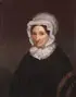 Portrait of a Woman Wearing Bonnet and Embroidered Cape by American School, Oil on canvas, offered Apr 2014