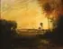 Gustav Minker, A Barbizon Landscape, Oil on canvas