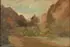 J.M. Guislain, Impressionistic Landscape, Oil on canvas