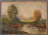 Ludwig van Andok, Summer Landscape with Stream, Oil on canvas