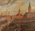 Danish School, View of Copenhagen, Oil on canvas