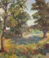 Summer Landscape by American School, Oil on canvas, offered Apr 2014
