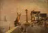 A Harbor Scene by Continental School, Oil on canvas, offered Apr 2014