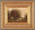 Landscape with Sheep by Continental School, Oil on canvas, offered Apr 2014