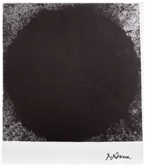 out-of-round X by Richard Serra, 1999/2008, Novatone print, on heavy Tintoretto-Gesso paper, with full margins, sold Sep 2025