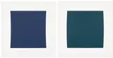 Ellsworth Kelly, Diptych: Dark Blue/Dark Green (G. 1889, A. 298)
