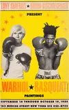 Andy Warhol and Jean-Michel Basquiat, 'Warhol / Basquiat: Paintings' Exhibition Poster, 1985, Offset lithographic poster in colours, on coated wove paper, the full sheet (unfolded)