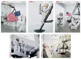 Tom Sachs, Space Program; and Space Program: Mission Guide and Experience Report, 2008, The complete set of five digital prints, four in colours, on Kodak Royal Digital paper, with colophon, all contained in the original DuPont Tyvek Velcro memo envelope; and 3-ring binder containing 236 illustrated pages, a further digital print, on Kodak Royal Digital paper, and the accompanying DVD