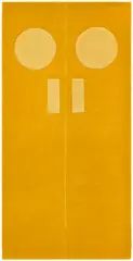 Gary Hume, Door 1, 2014, Hand-dyed wool pile rug