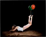 Sam Taylor-Johnson, Escape Artist (Green and Red), 2010, Light jet digital chromogenic print, on Fuji Crystal archive paper, the full sheet