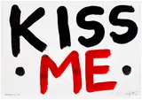 Gilbert&George, KISS ME (RED & BLACK)
