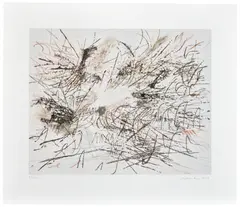 Julie Mehretu, Untitled (Pulse), 2013, Lithograph in colours, on wove paper, with full margins