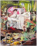 Cecily Brown, Nana, 2023, Ditone print in colours, on Hahnemühle German Etching paper, the full sheet