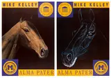 Mike Kelley, Alma Pater, 1992, The complete set of two offset lithographs in colours, on light smooth card, the full sheets