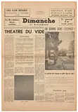 Yves Klein, Dimanche – Le Journal d'un seul jour (The Newspaper of Single Day)
