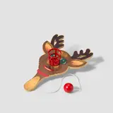 Jeff Koons, Paddle Ball Game (Reindeer Paddle), 2000, Thermoprint in colours, on birchwood paddleboard, with painted metal, wooden ball and string, contained in the original box