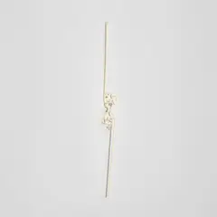 Tauba Auerbach, Helix Latch, 2016, 3D-printed nylon multiple comprising two intertwined parts, lacking the original hook and signed and stamped box