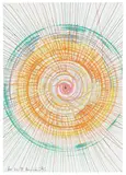Damien Hirst, Untitled (Spin Painting), 2014, Mixed media, on wove paper