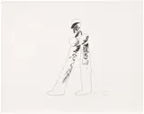 David Hockney, Man, 1964, Lithograph, on BFK Rives paper, with full margins