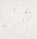 David Hockney, Celia Reclining (G. 838, M.C.A.T. 225), 1979, Lithograph, on Twinrocker handmade paper, with full margins