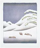 David Hockney, Snow, from The Weather Series (G. 445, S.A.C. 140, M.C.A.T. 131), 1973, Lithograph and screenprint in colours, on Arjomari paper, with full margins