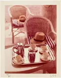David Hockney, Still Life with Hats, August 1973, from Twenty Photographic Pictures by David Hockney, 1973/1976, Chromogenic print, on Kodak photo paper, with full margins