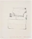 David Hockney, Chair, 38 The Colony, Malibu (G. 452, S.A.C. 143, M.C.A.T. 134), 1973, Lithograph, on Amgoumois handmade paper, with full margins