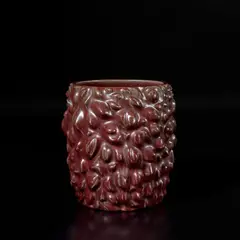 Axel Salto, Vase in the 'Budding' style, model no. 20.713, designed 1944, produced before 1961, Stoneware, oxblood glaze