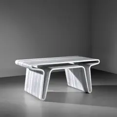 Marc Newson, 'Extruded Table 3', 2008, Striato Olimpico marble